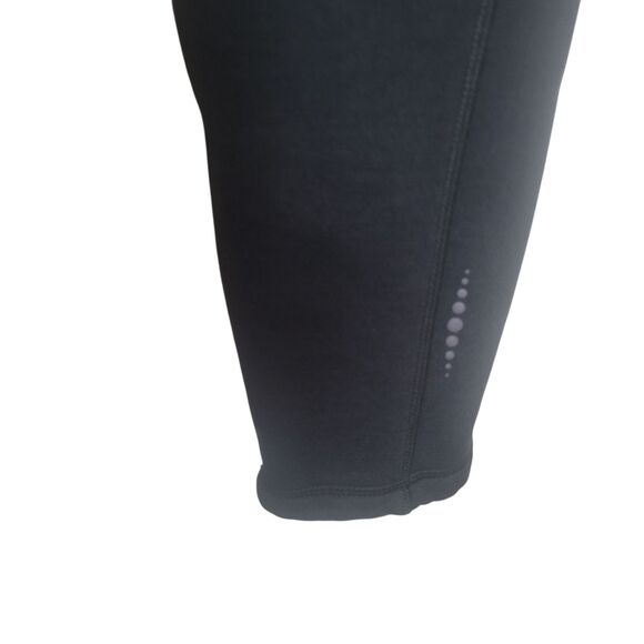 Title Nine Fleece Lined Leggings Women's Size Medium Black Comfort Outdoor READ - Picture 6 of 14